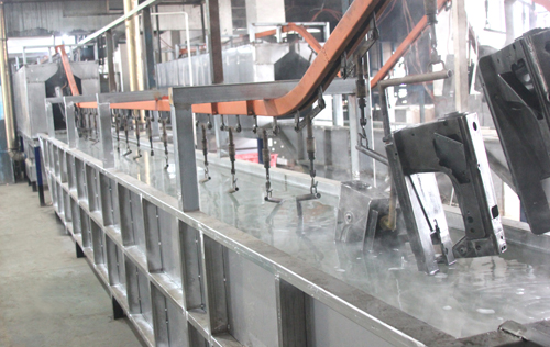 日圣科技涂裝車間生產線進行全面改造